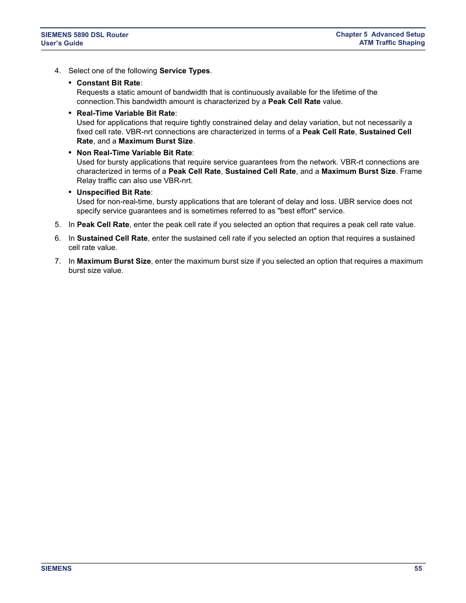 Siemens 5890 User Manual | Page 61 / 102