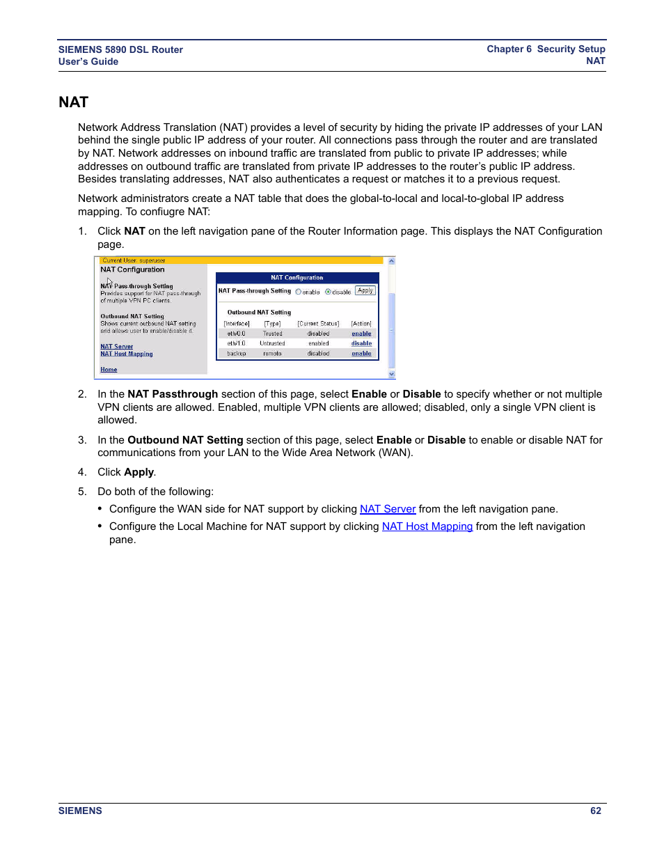 Siemens 5890 User Manual | Page 68 / 102