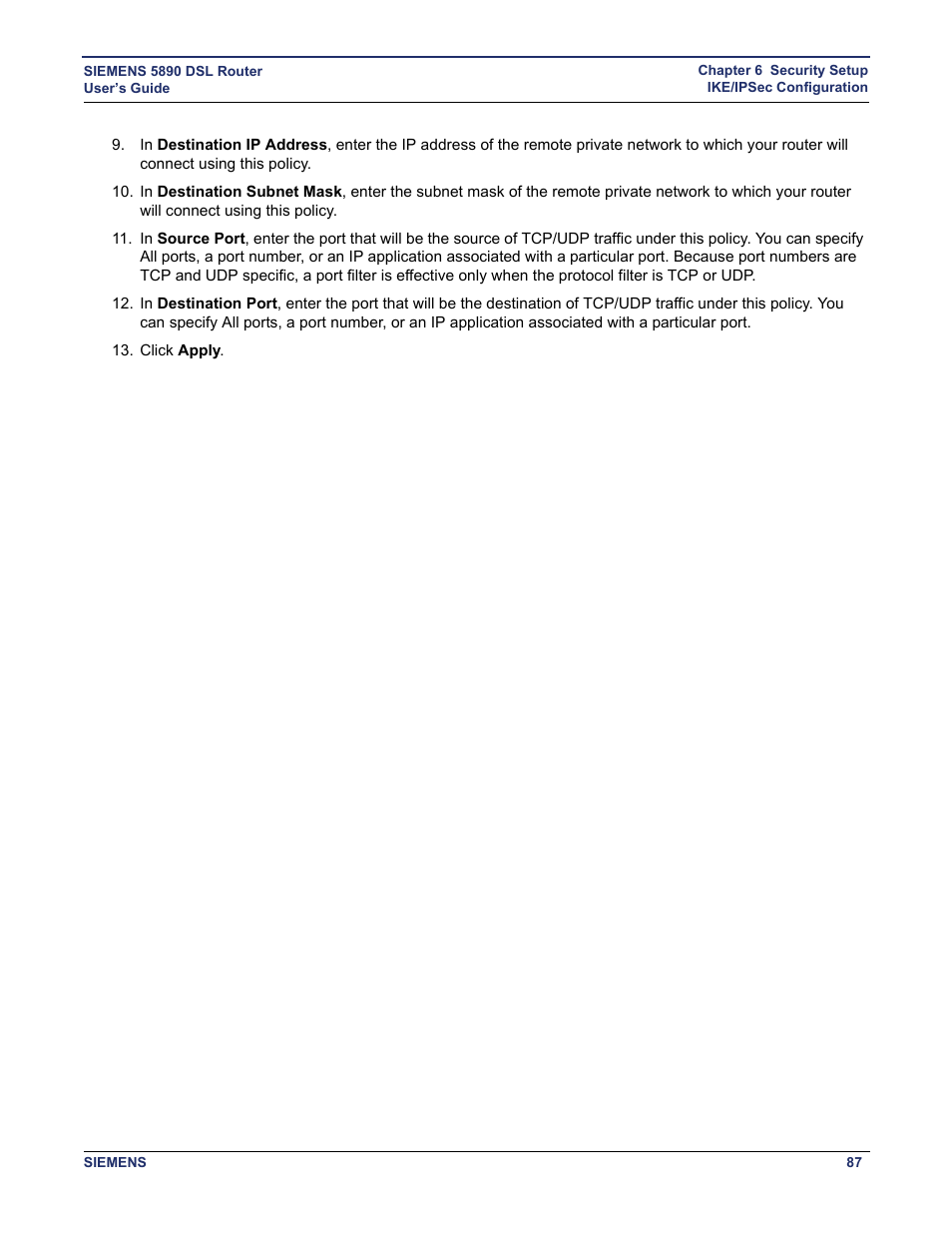 Siemens 5890 User Manual | Page 93 / 102