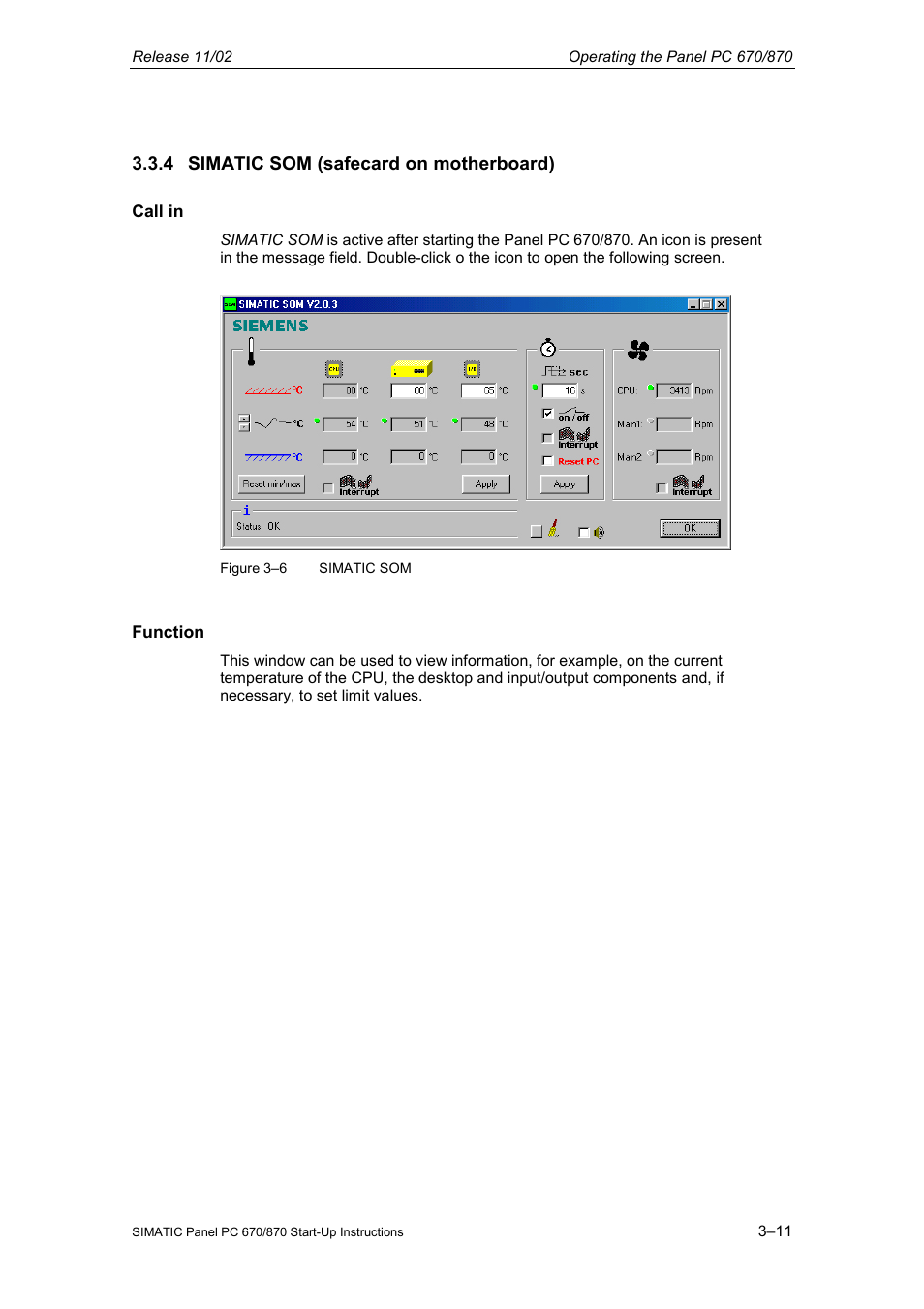 4 simatic som (safecard on motherboard) | Siemens Simatic PC Panel PC 870 User Manual | Page 55 / 68