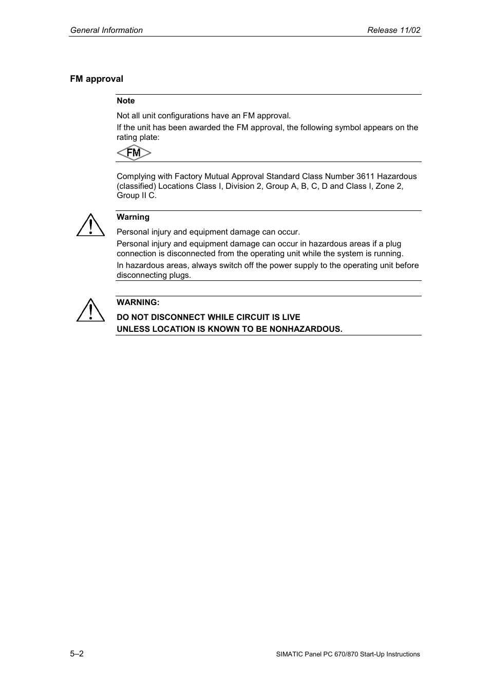 Siemens Simatic PC Panel PC 870 User Manual | Page 66 / 68
