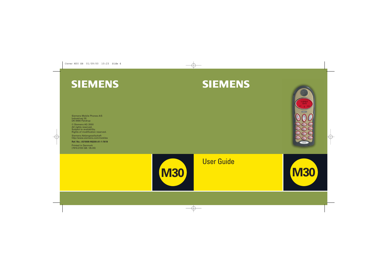 Siemens M30 User Manual | 31 pages