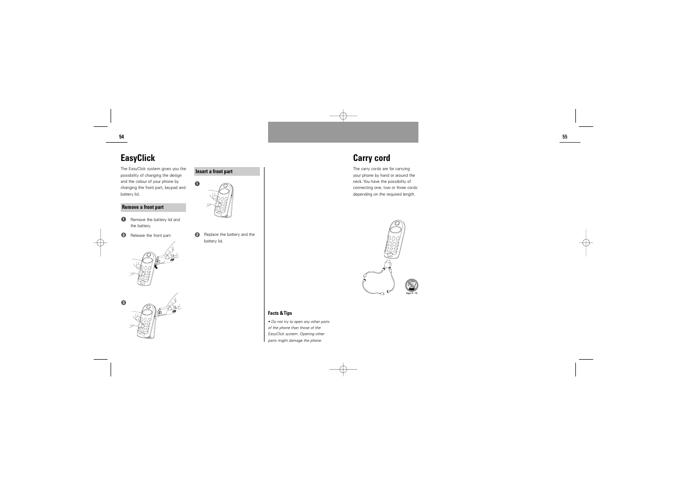 Carry cord easyclick | Siemens M30 User Manual | Page 29 / 31