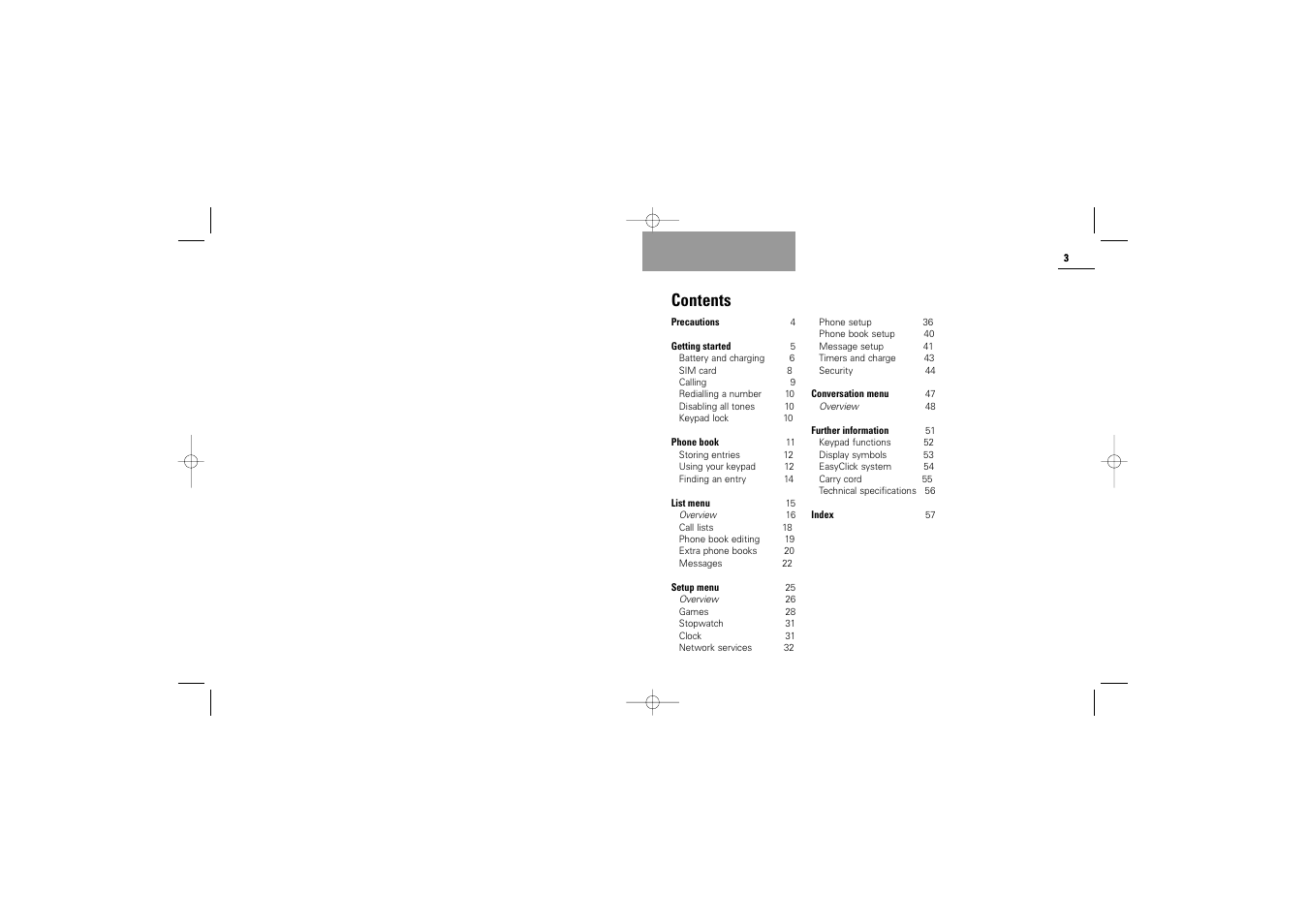 Siemens M30 User Manual | Page 3 / 31