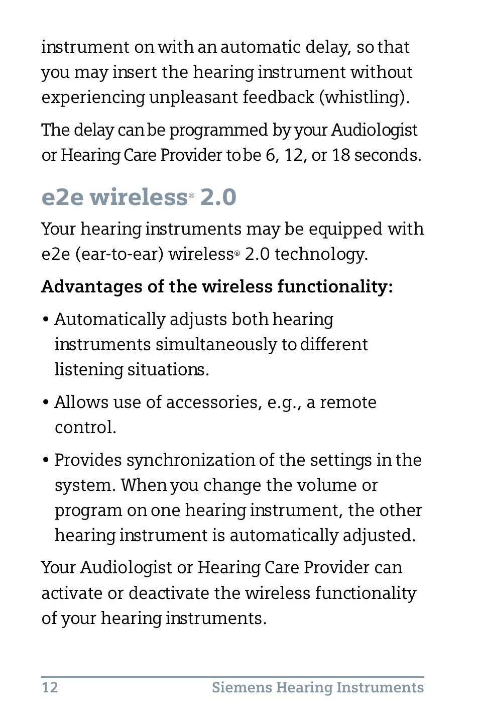 E2e wireless | Siemens Life 500 User Manual | Page 16 / 27