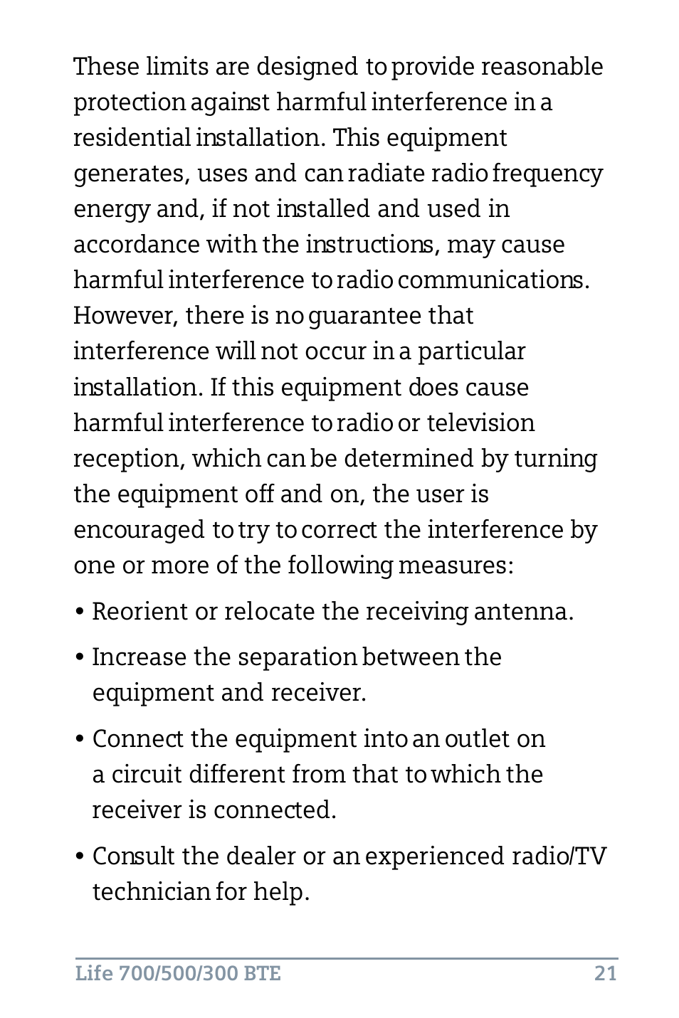 Siemens Life 500 User Manual | Page 25 / 27