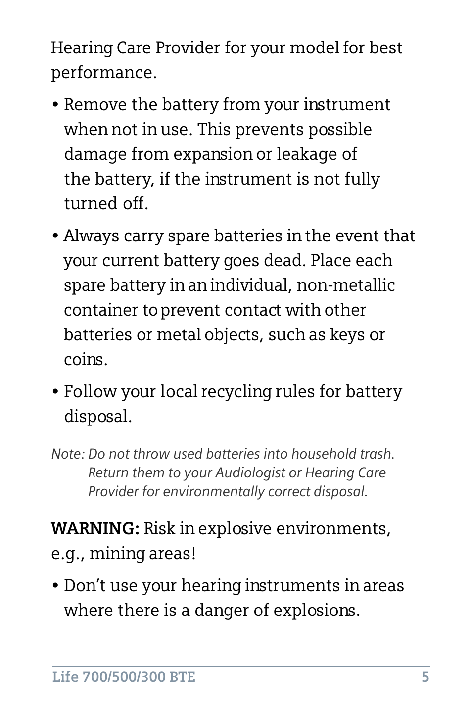 Siemens Life 500 User Manual | Page 9 / 27