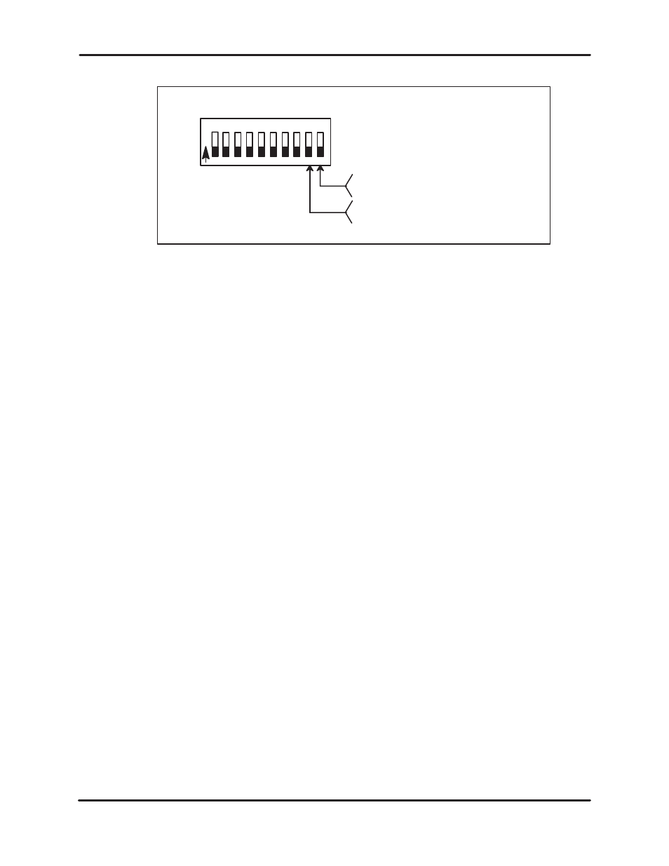 Error codes and diagnostics, Figure 6–3 test mode dipswitch | Siemens SIMATIC TIWAY 1 User Manual | Page 174 / 208