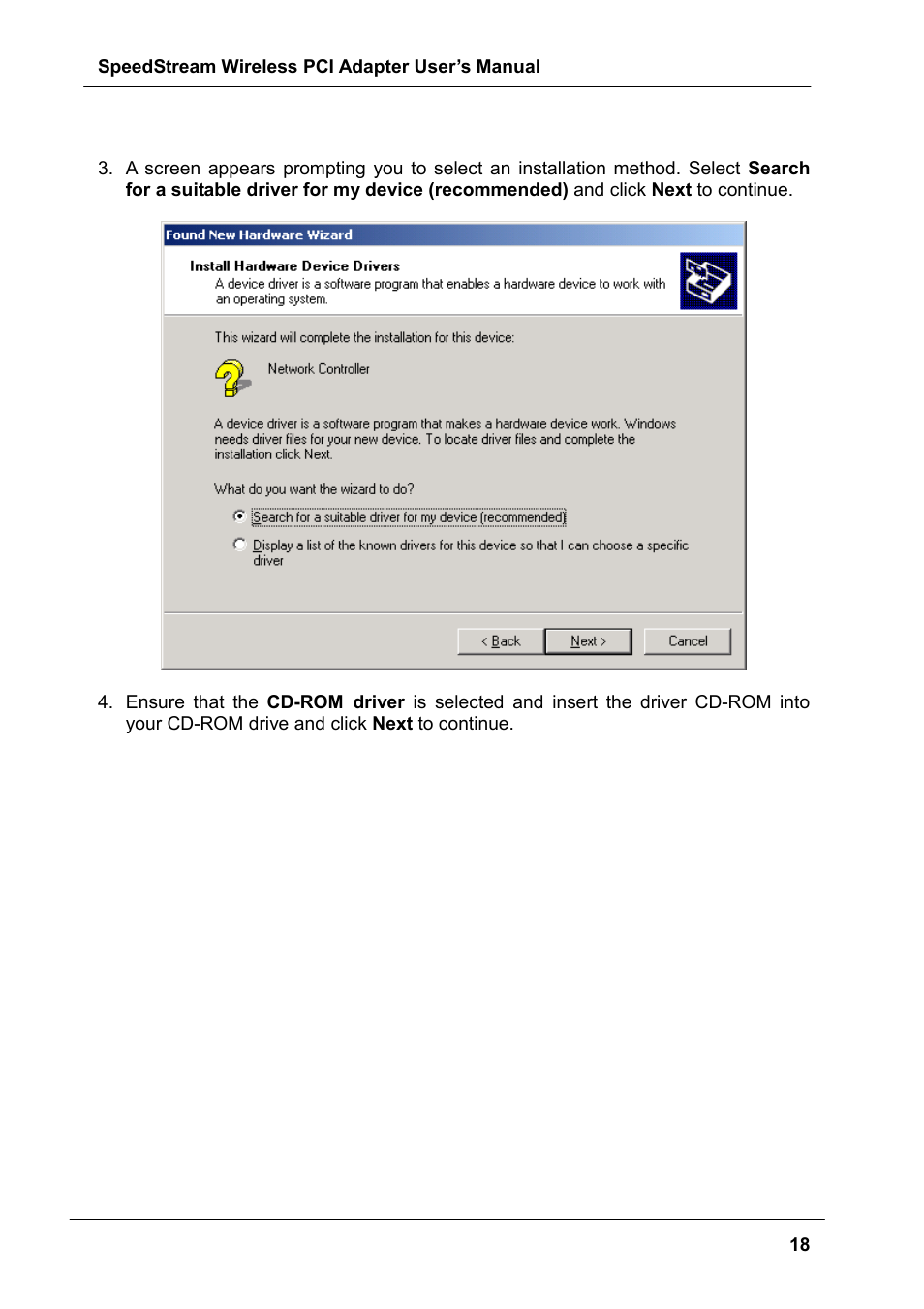 Siemens SS1024 User Manual | Page 18 / 48