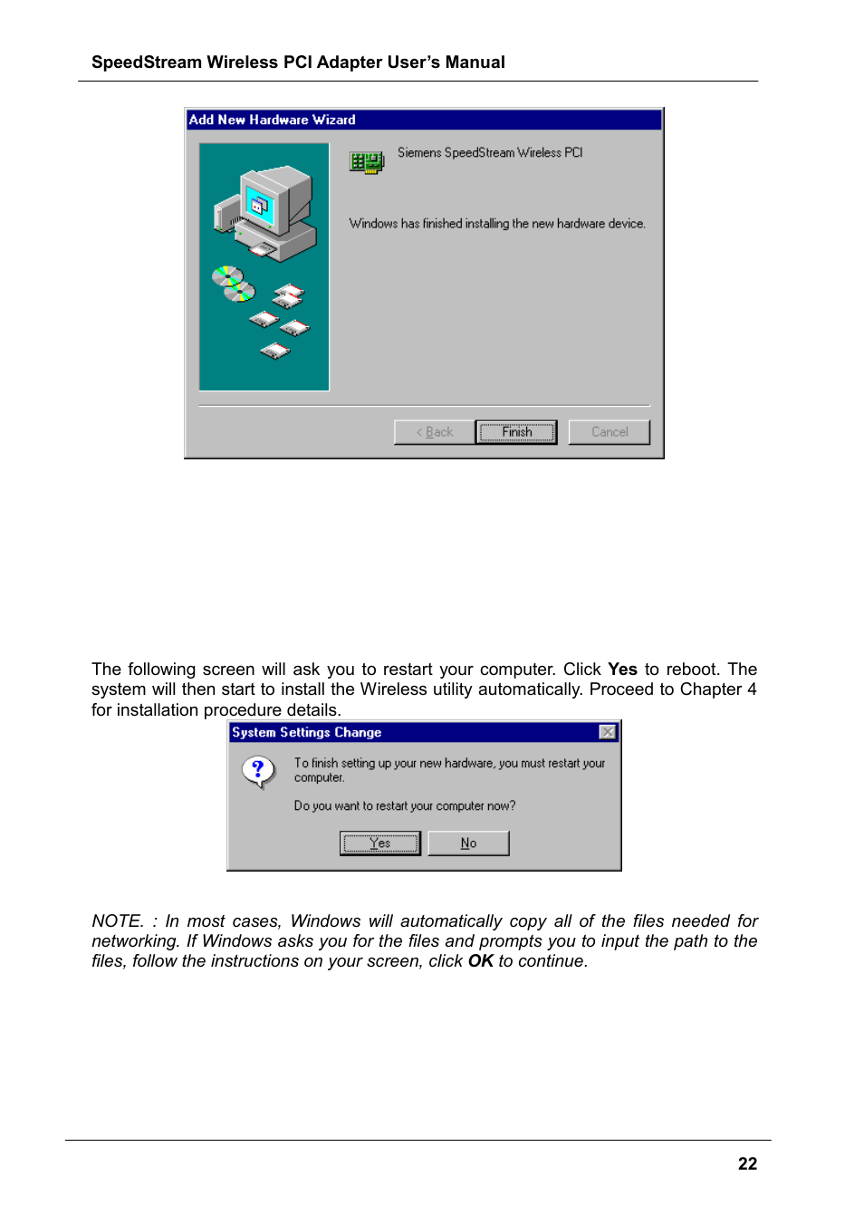 Siemens SS1024 User Manual | Page 22 / 48