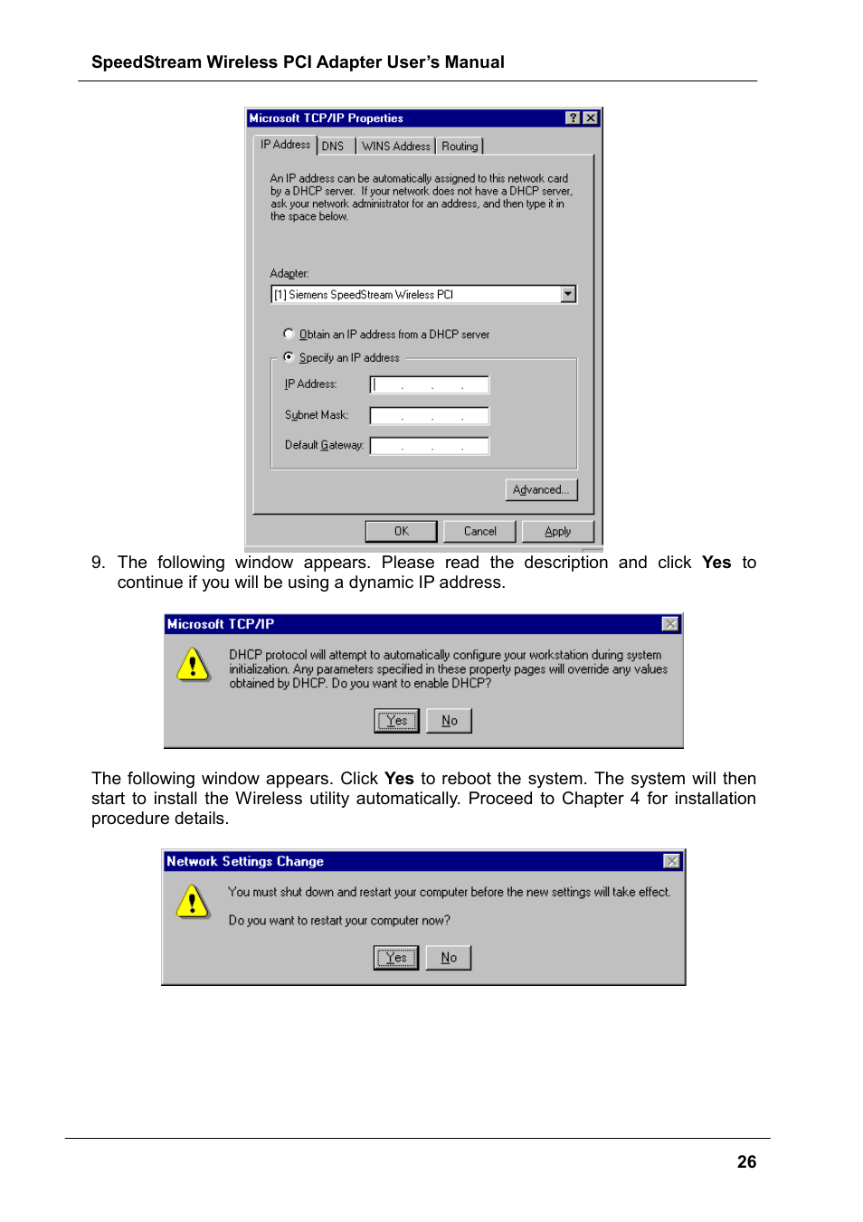 Siemens SS1024 User Manual | Page 26 / 48