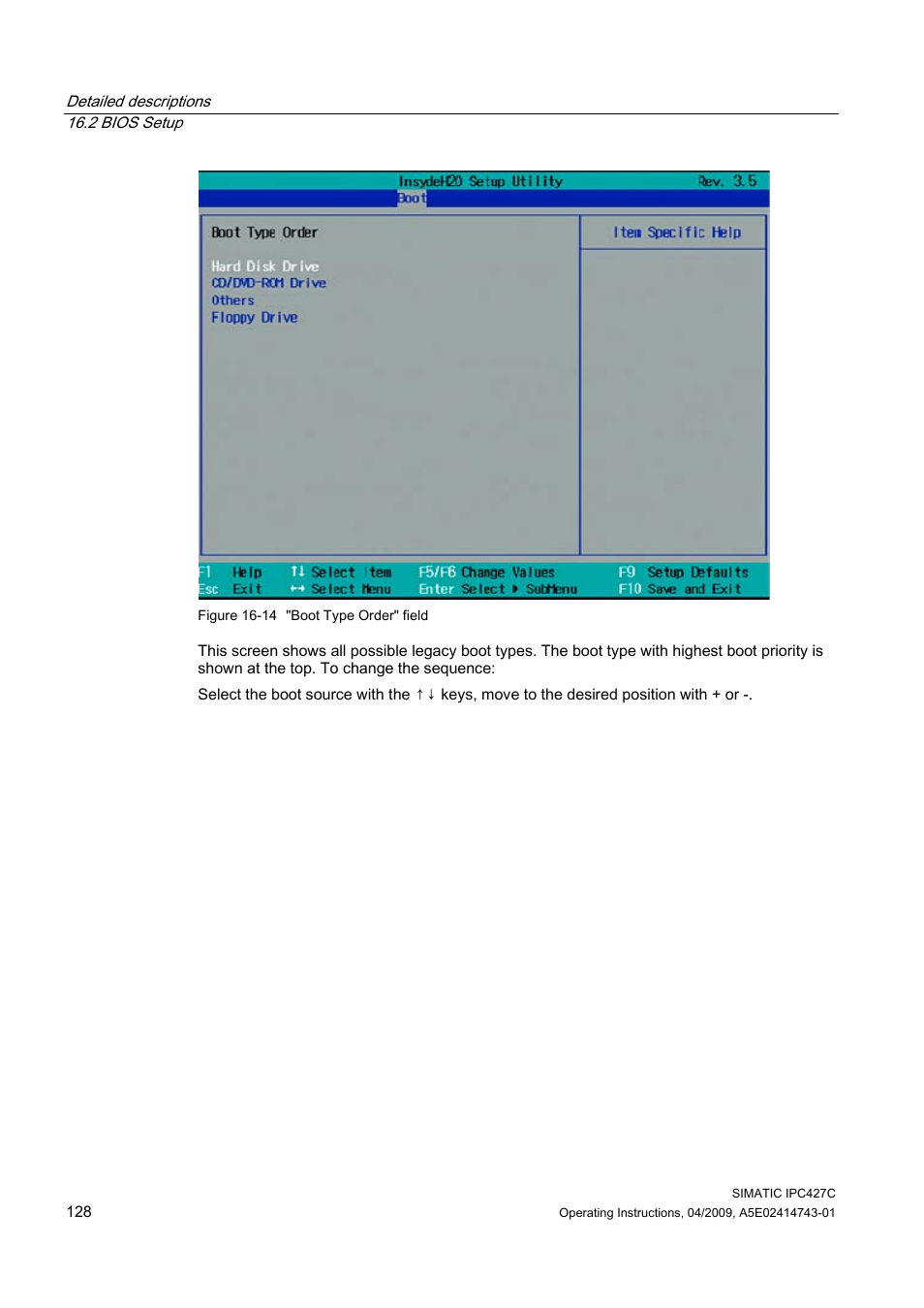 Siemens Simatic Industrial PC IPC427C User Manual | Page 128 / 170