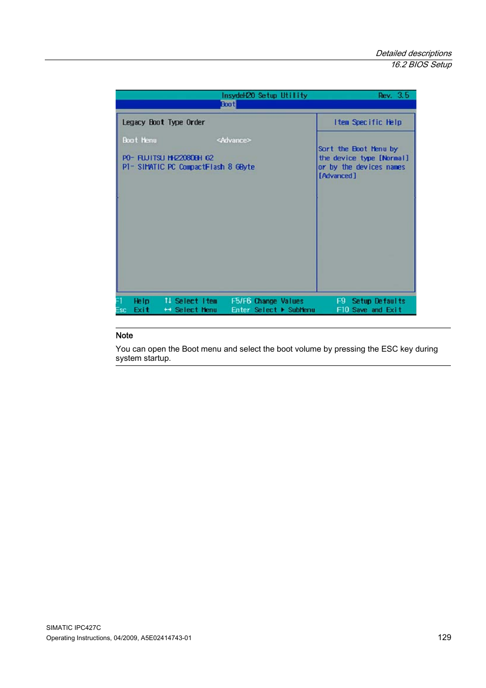 Siemens Simatic Industrial PC IPC427C User Manual | Page 129 / 170