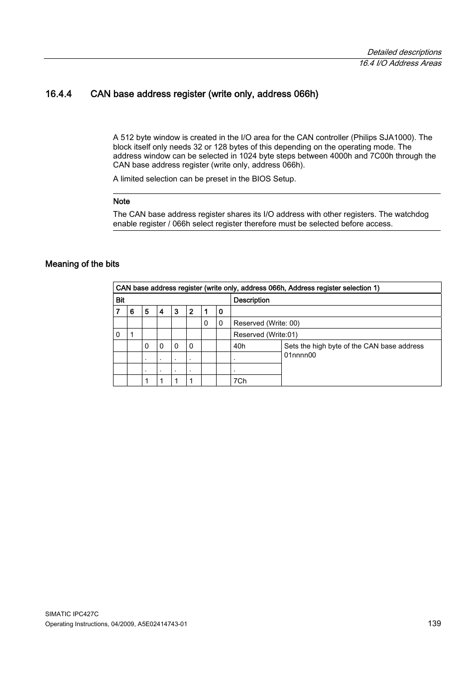 Siemens Simatic Industrial PC IPC427C User Manual | Page 139 / 170