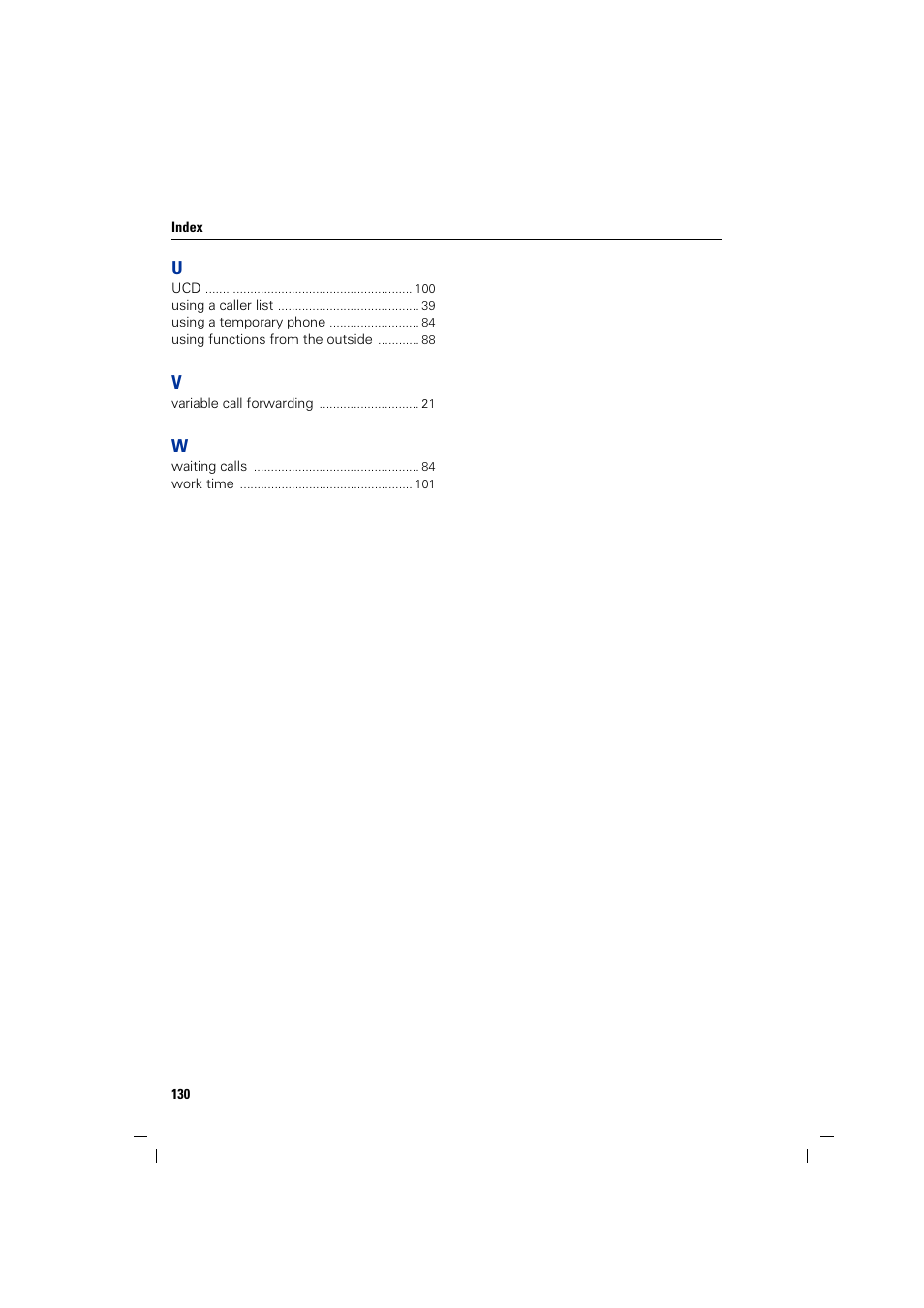 Siemens HIPATH 2000 User Manual | Page 130 / 139