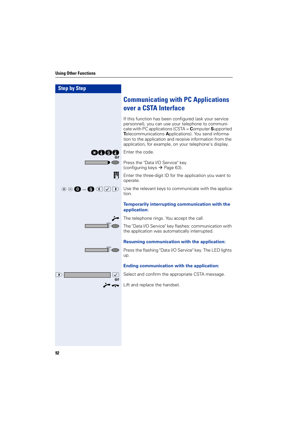 Siemens HIPATH 2000 User Manual | Page 92 / 139