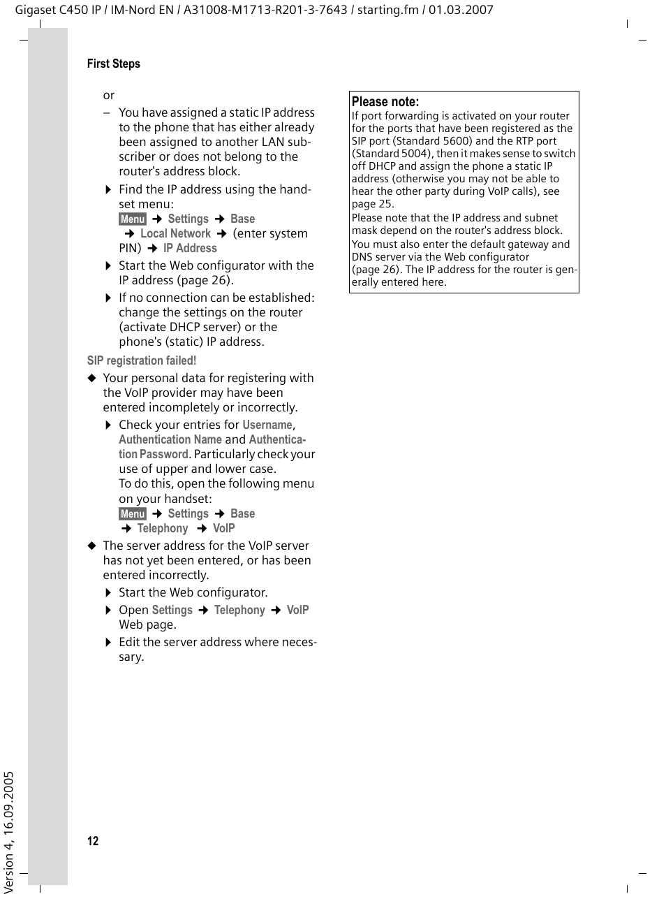 Siemens C450 IP User Manual | Page 13 / 39