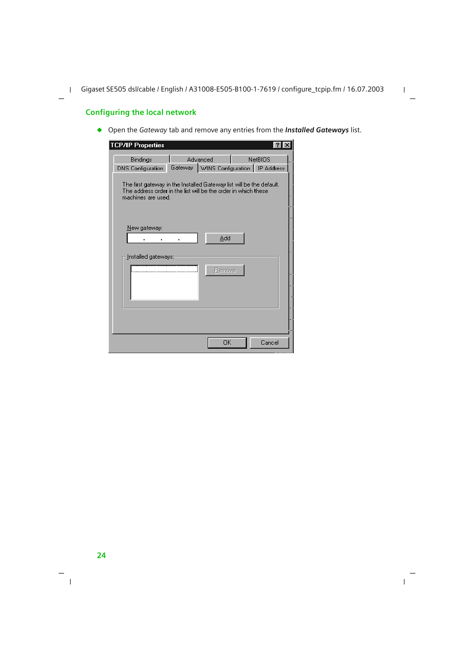 Siemens SE505 User Manual | Page 25 / 135