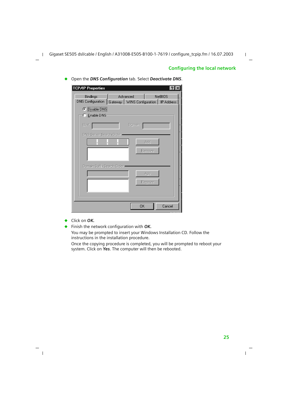Siemens SE505 User Manual | Page 26 / 135