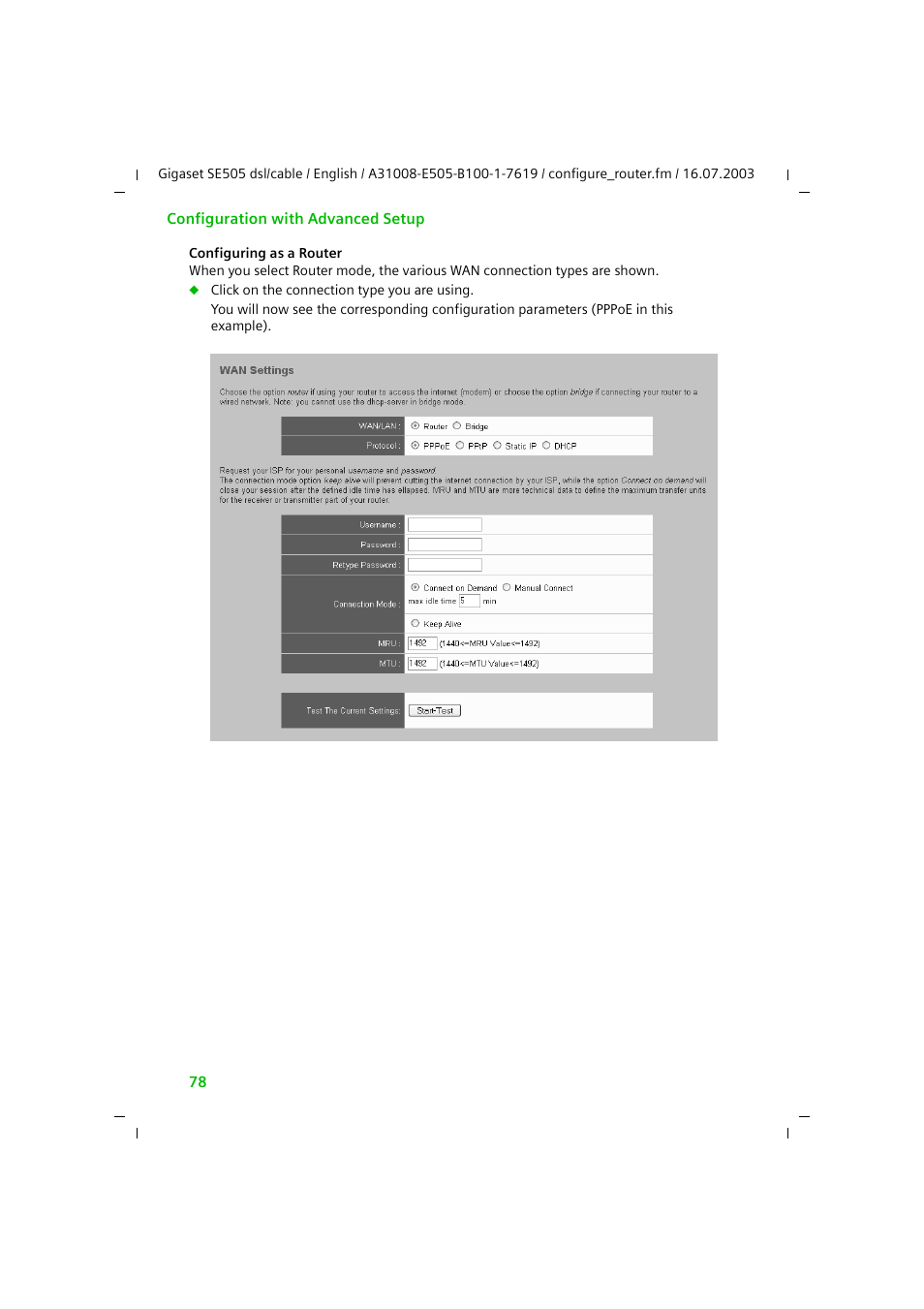 Siemens SE505 User Manual | Page 79 / 135
