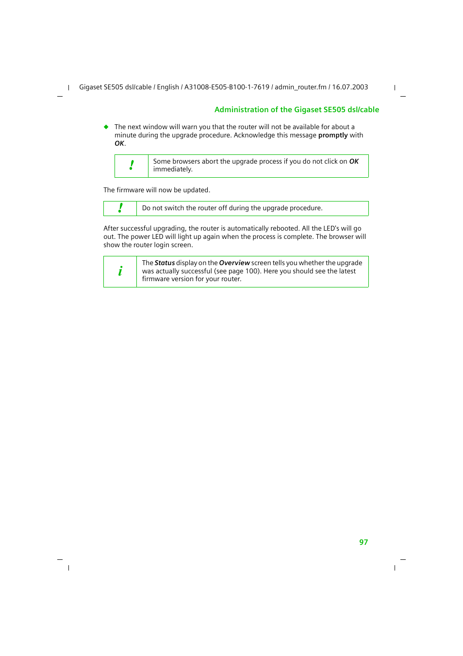 Siemens SE505 User Manual | Page 93 / 135