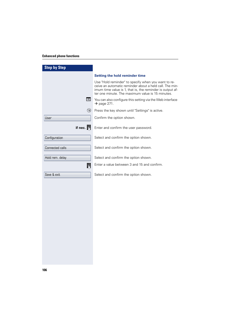 Siemens HIPATH 8000 User Manual | Page 106 / 297