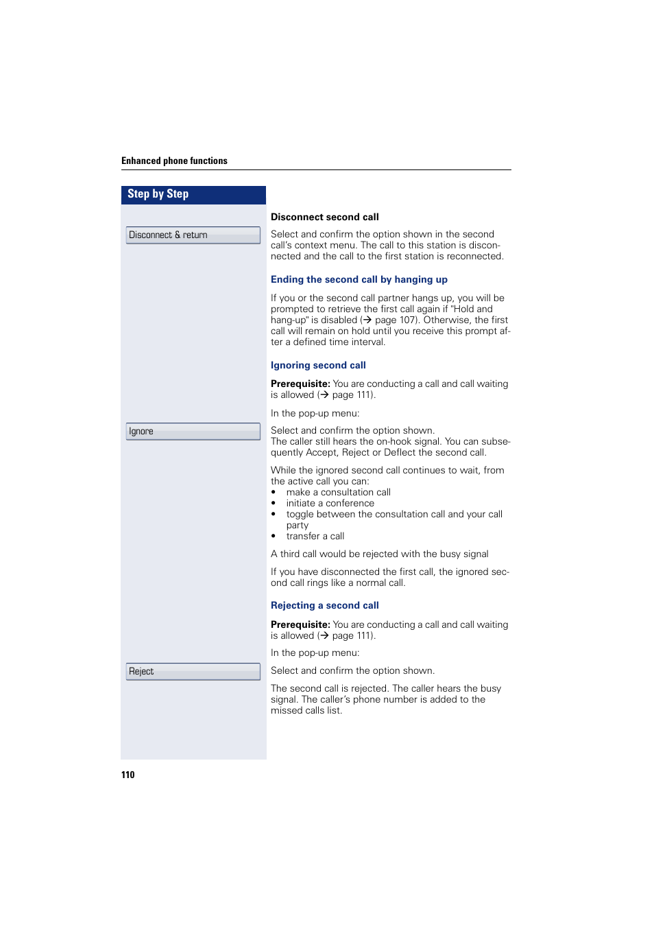 Siemens HIPATH 8000 User Manual | Page 110 / 297