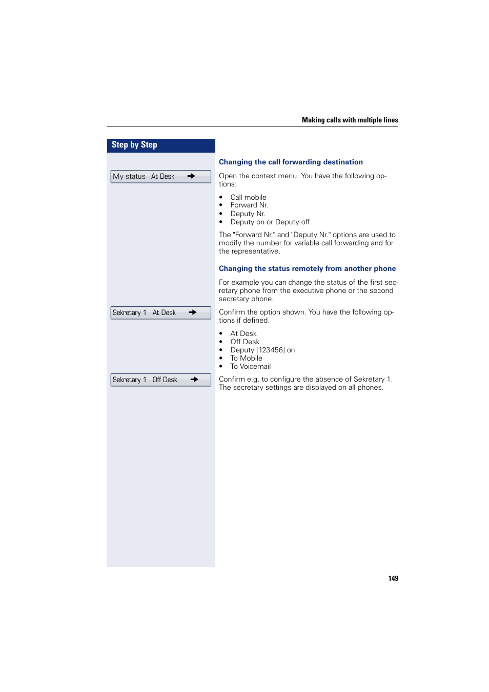 Siemens HIPATH 8000 User Manual | Page 149 / 297