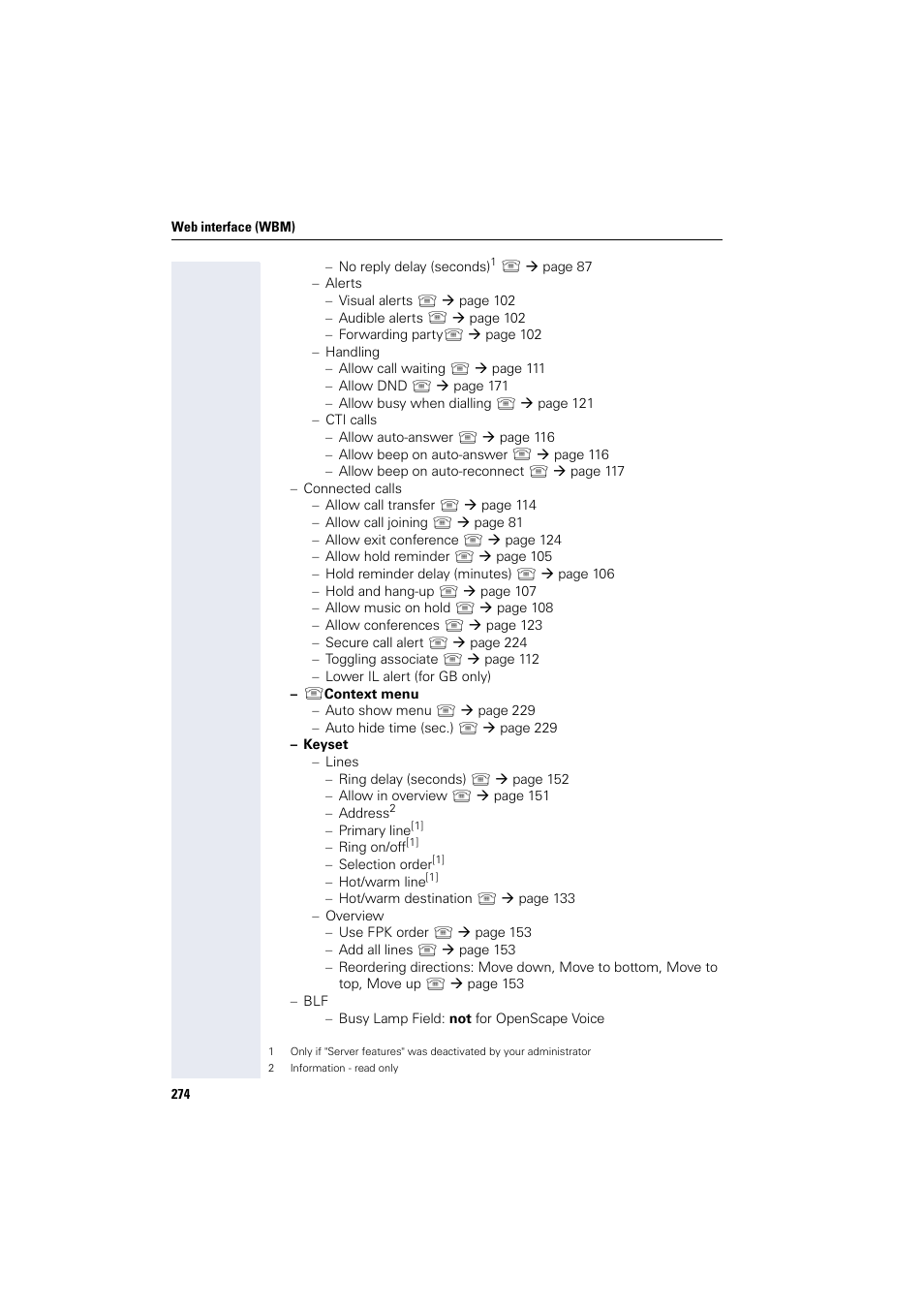 Siemens HIPATH 8000 User Manual | Page 274 / 297