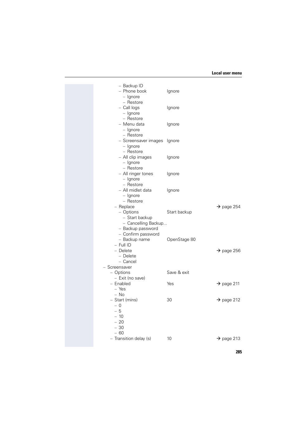 Siemens HIPATH 8000 User Manual | Page 285 / 297