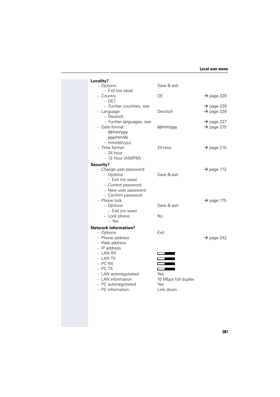 Siemens HIPATH 8000 User Manual | Page 287 / 297