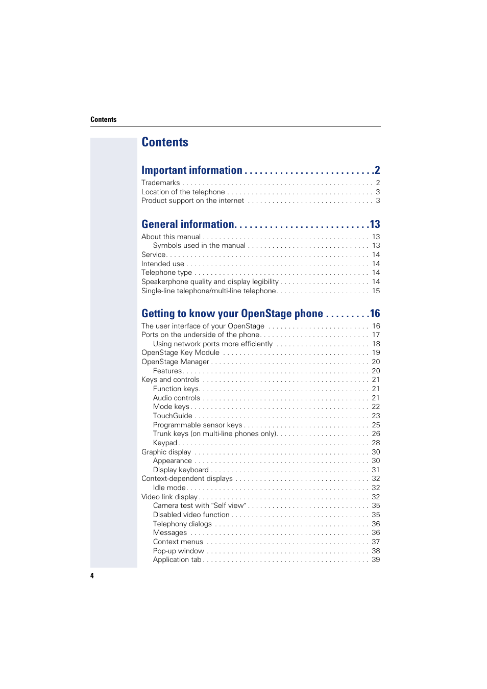 Siemens HIPATH 8000 User Manual | Page 4 / 297