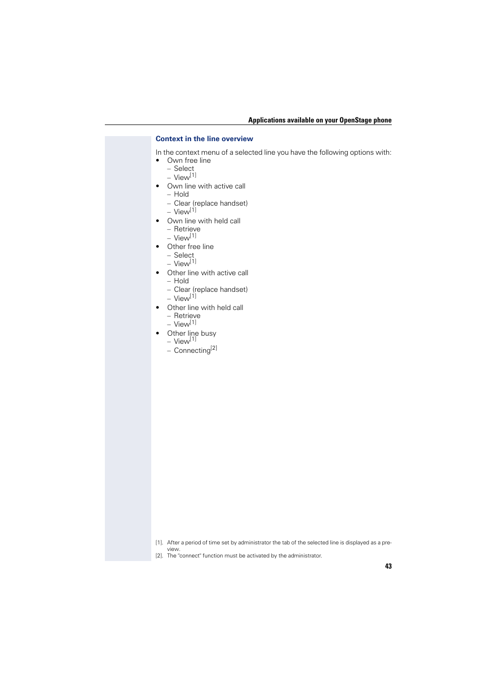 Siemens HIPATH 8000 User Manual | Page 43 / 297