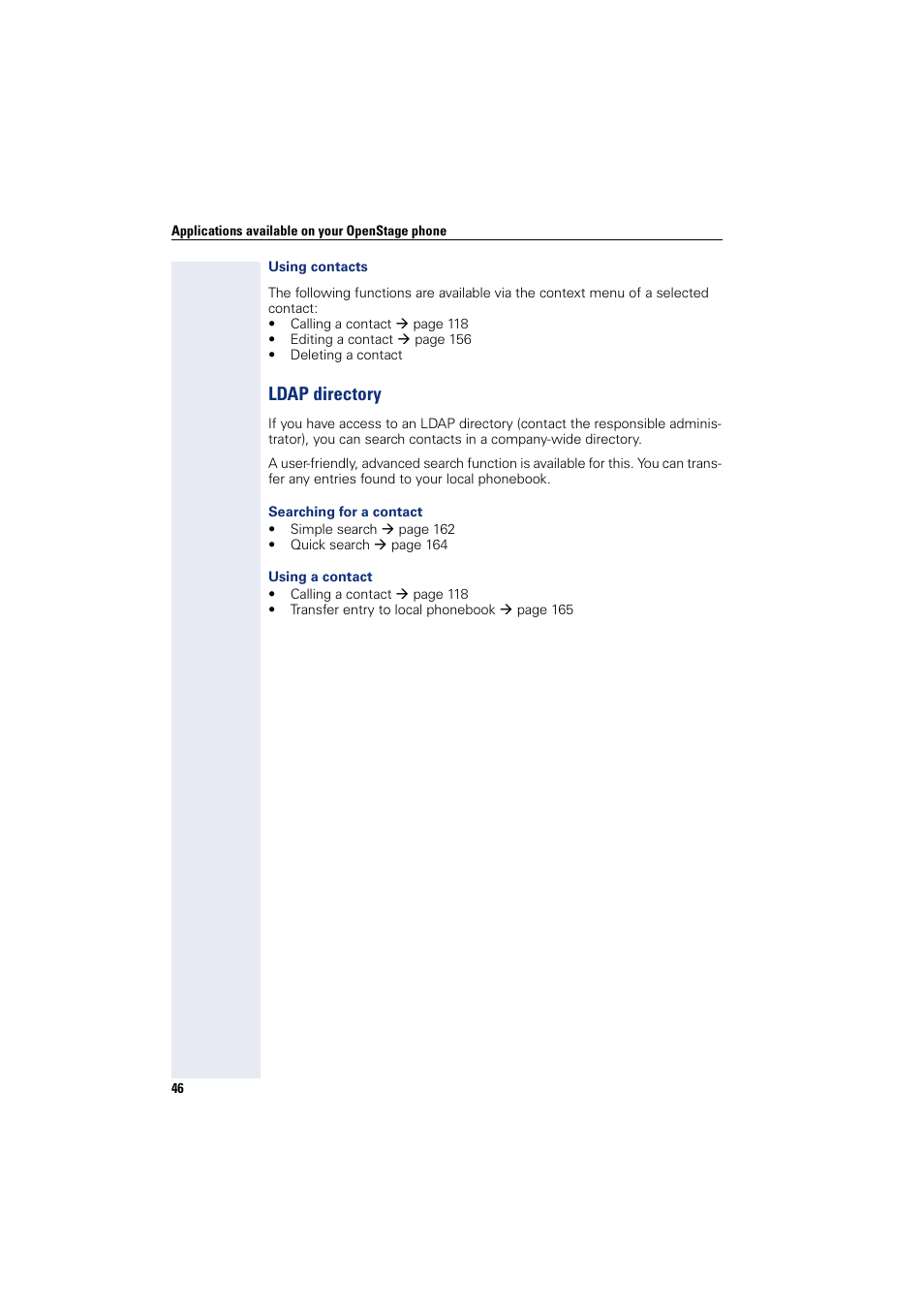 Ldap directory | Siemens HIPATH 8000 User Manual | Page 46 / 297