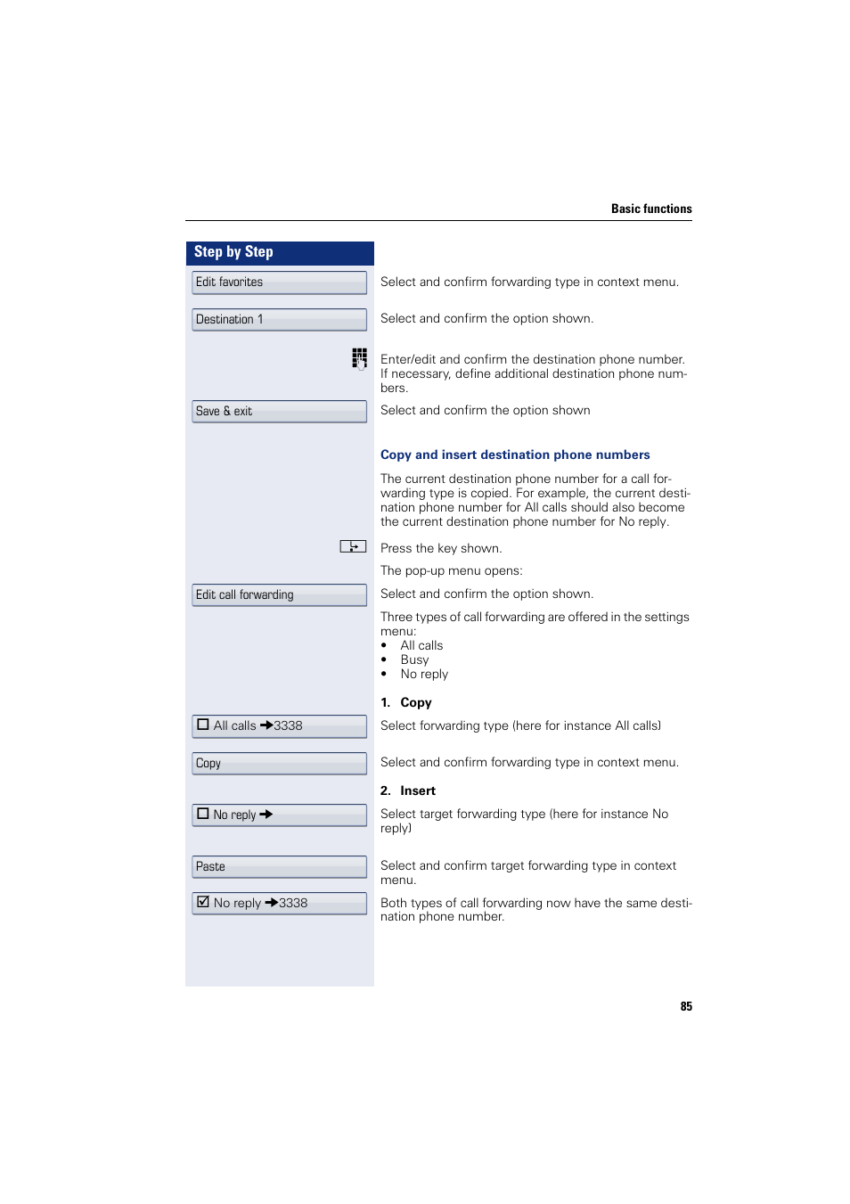 Siemens HIPATH 8000 User Manual | Page 85 / 297