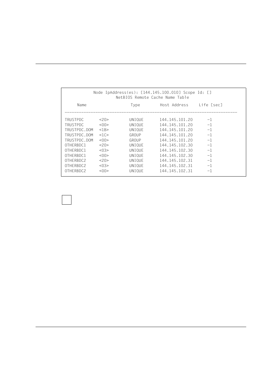 3 commands used for administering name resol | Siemens Unix V4.0 User Manual | Page 112 / 365