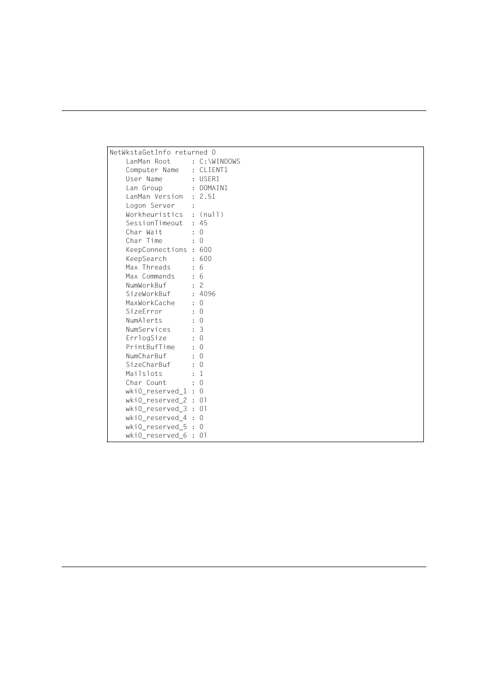 Tools for special tasks pc tools, The example below shows the output | Siemens Unix V4.0 User Manual | Page 147 / 365