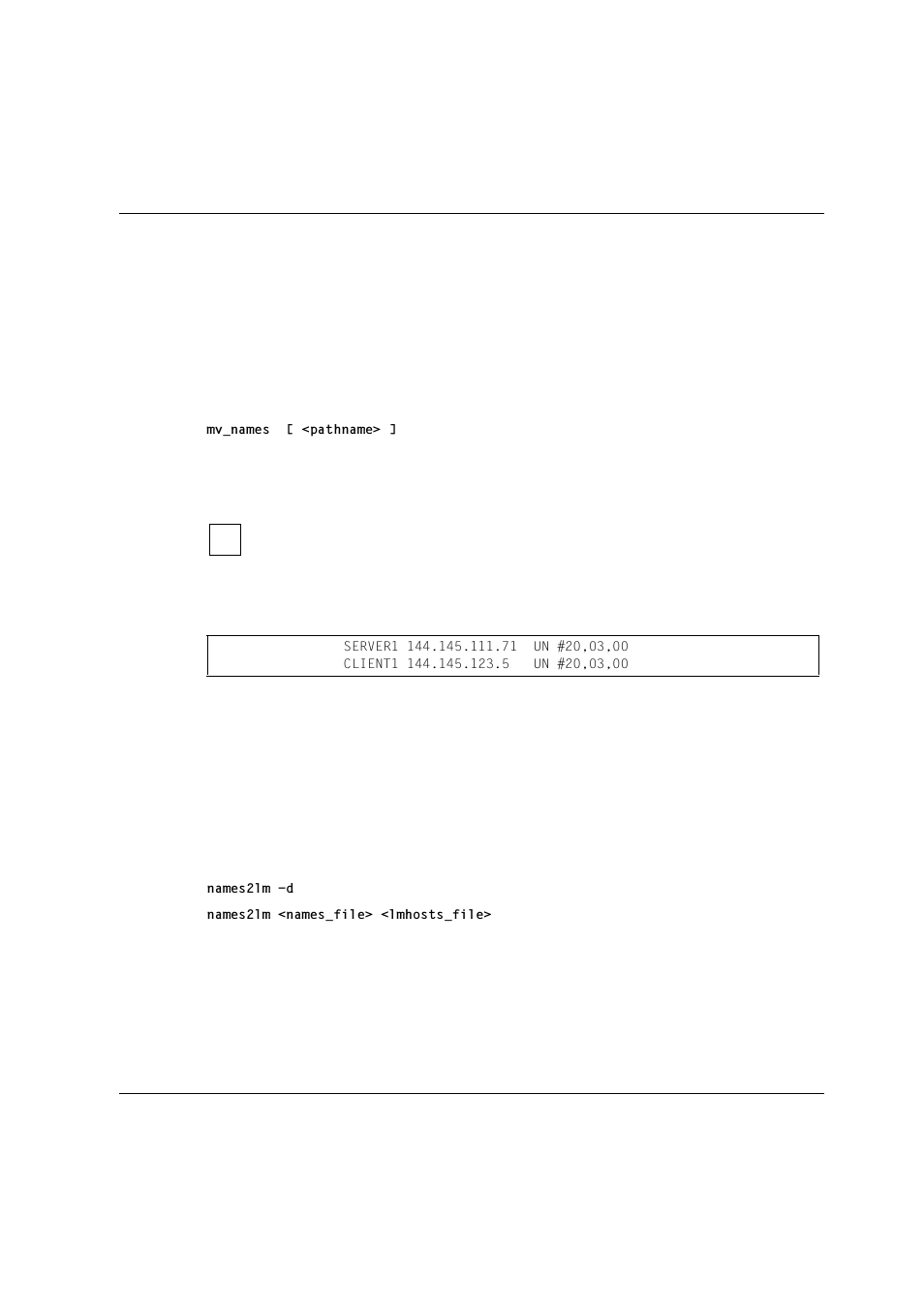 2 /var/opt/nbrfc/bin/mv_names, 3 /var/opt/nbrfc/bin/names2lm, Tools for special tasks tools for netbios | Nbrfc, File is copied to the, Directory during removal of an old nbrfc | Siemens Unix V4.0 User Manual | Page 150 / 365