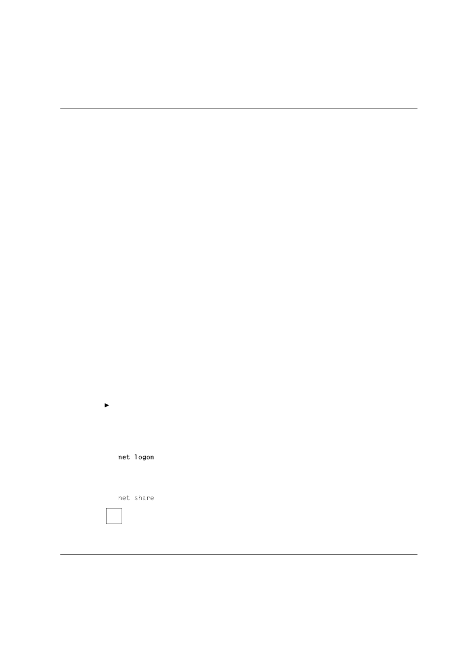 2 net command, 1 administering local and remote servers, 1 administering a local advanced server | Net logon username password, Net share | Siemens Unix V4.0 User Manual | Page 183 / 365