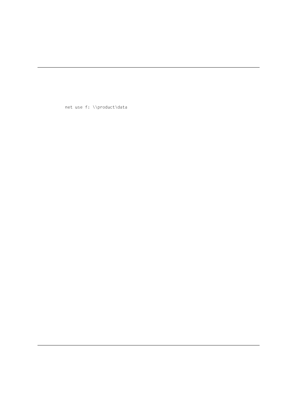 9 typing path names at client computers, 2 understanding command syntax, When an ellipsis | Replace the pound sign ( # ) with a number, When you finish typing a command, press, Net use f: \\product\data | Siemens Unix V4.0 User Manual | Page 188 / 365