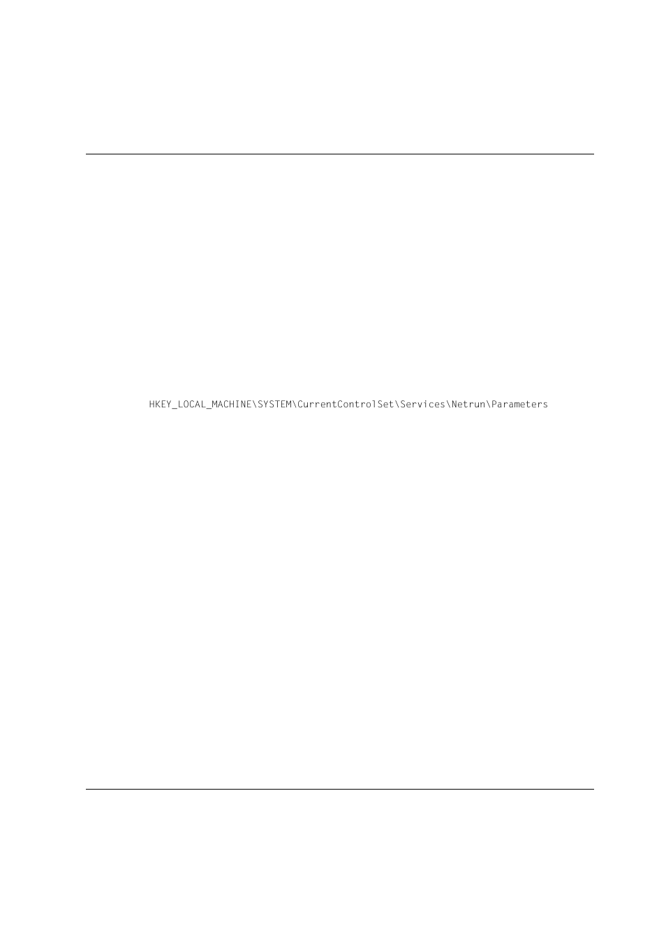 12 netrun service parameters, Advanced server registry netrun service parameters | Siemens Unix V4.0 User Manual | Page 311 / 365