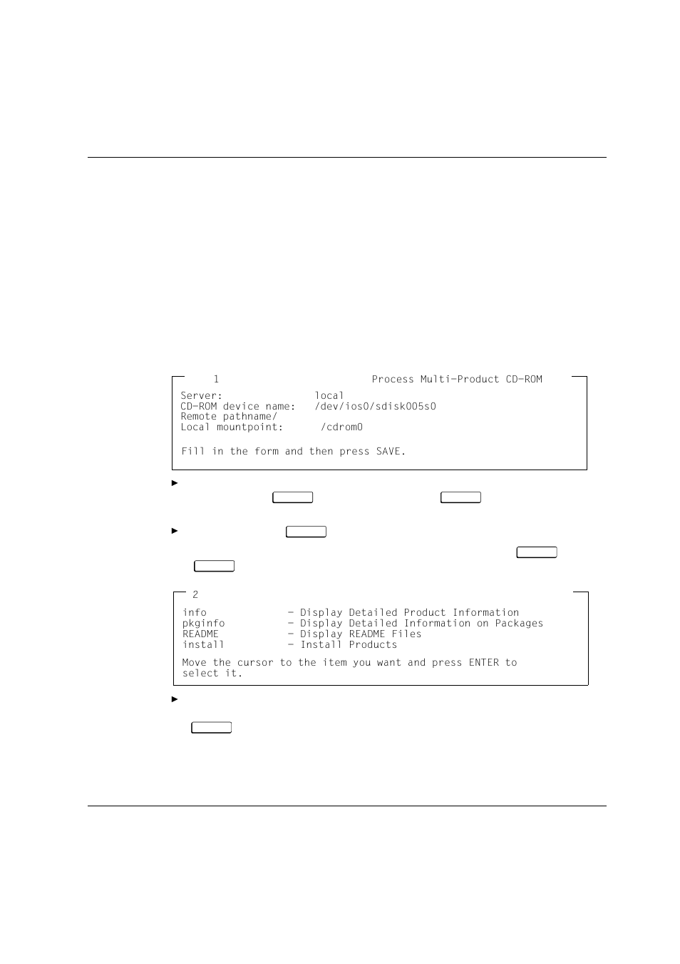 6 installing from cd-rom with cdinst | Siemens Unix V4.0 User Manual | Page 52 / 365