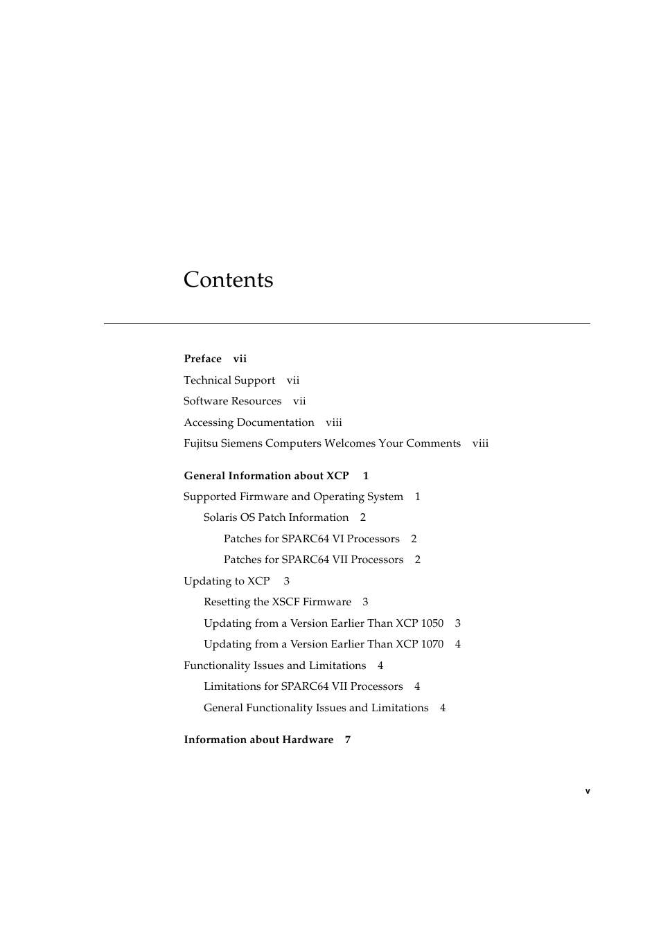 Siemens SPARC ENTERPRISE M8000 User Manual | Page 5 / 50