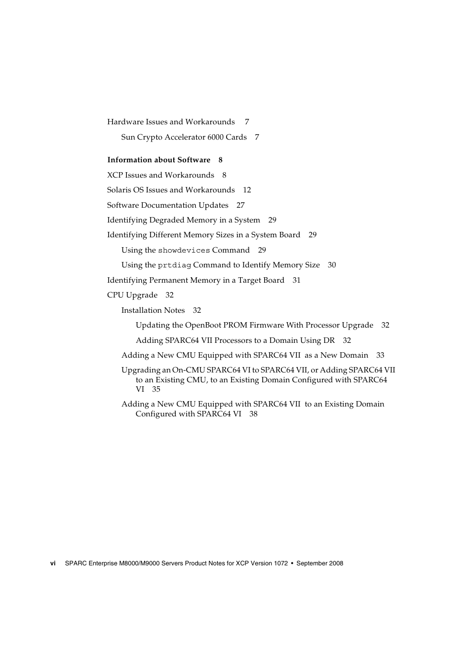 Siemens SPARC ENTERPRISE M8000 User Manual | Page 6 / 50