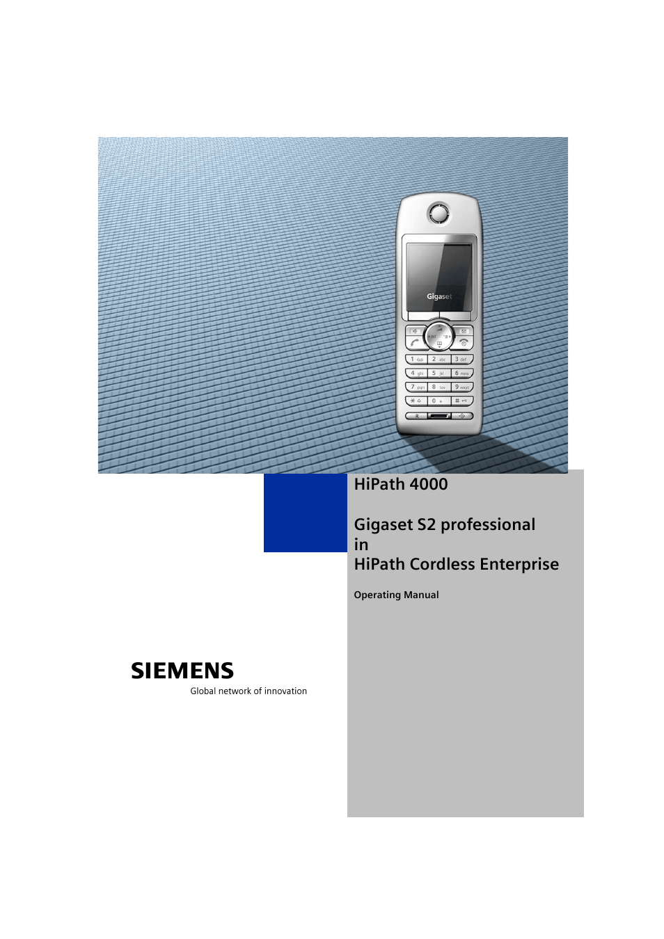 Siemens HiPath 4000 User Manual | 109 pages