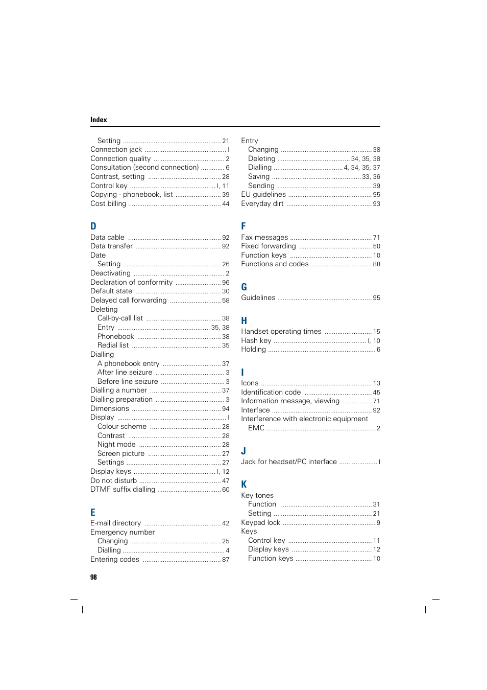 Siemens HiPath 4000 User Manual | Page 106 / 109