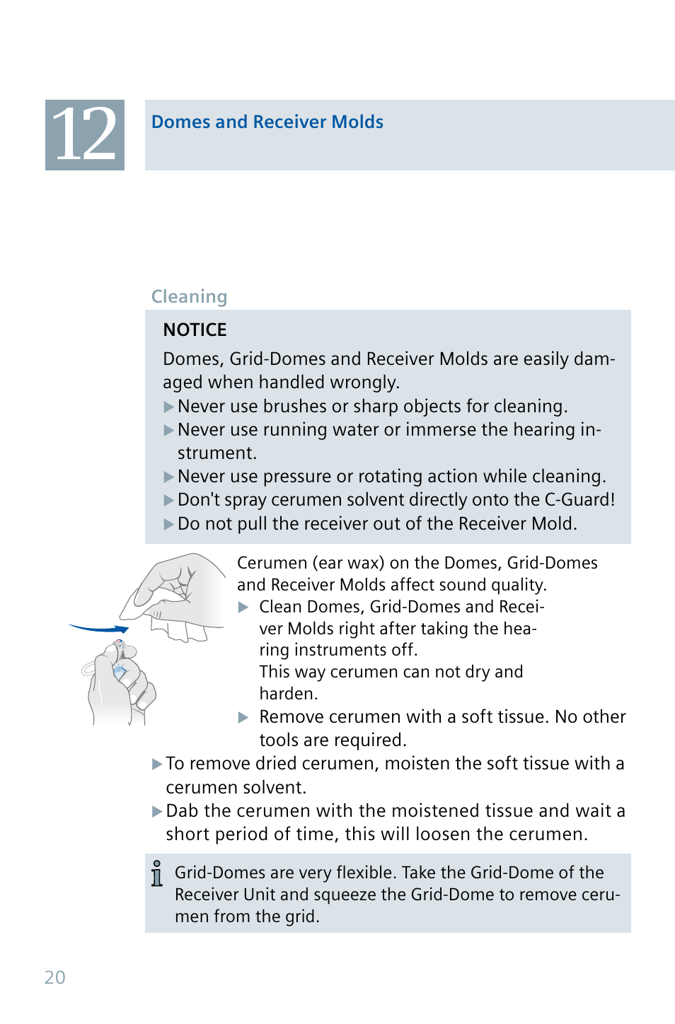 Siemens Pure 700 User Manual | Page 20 / 36