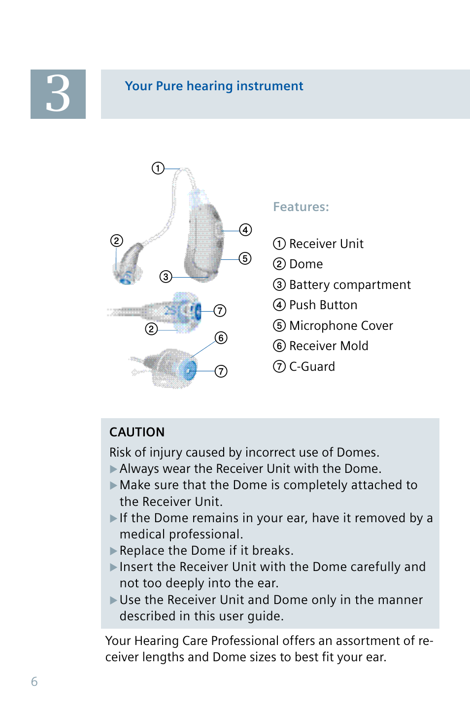 Siemens Pure 700 User Manual | Page 6 / 36