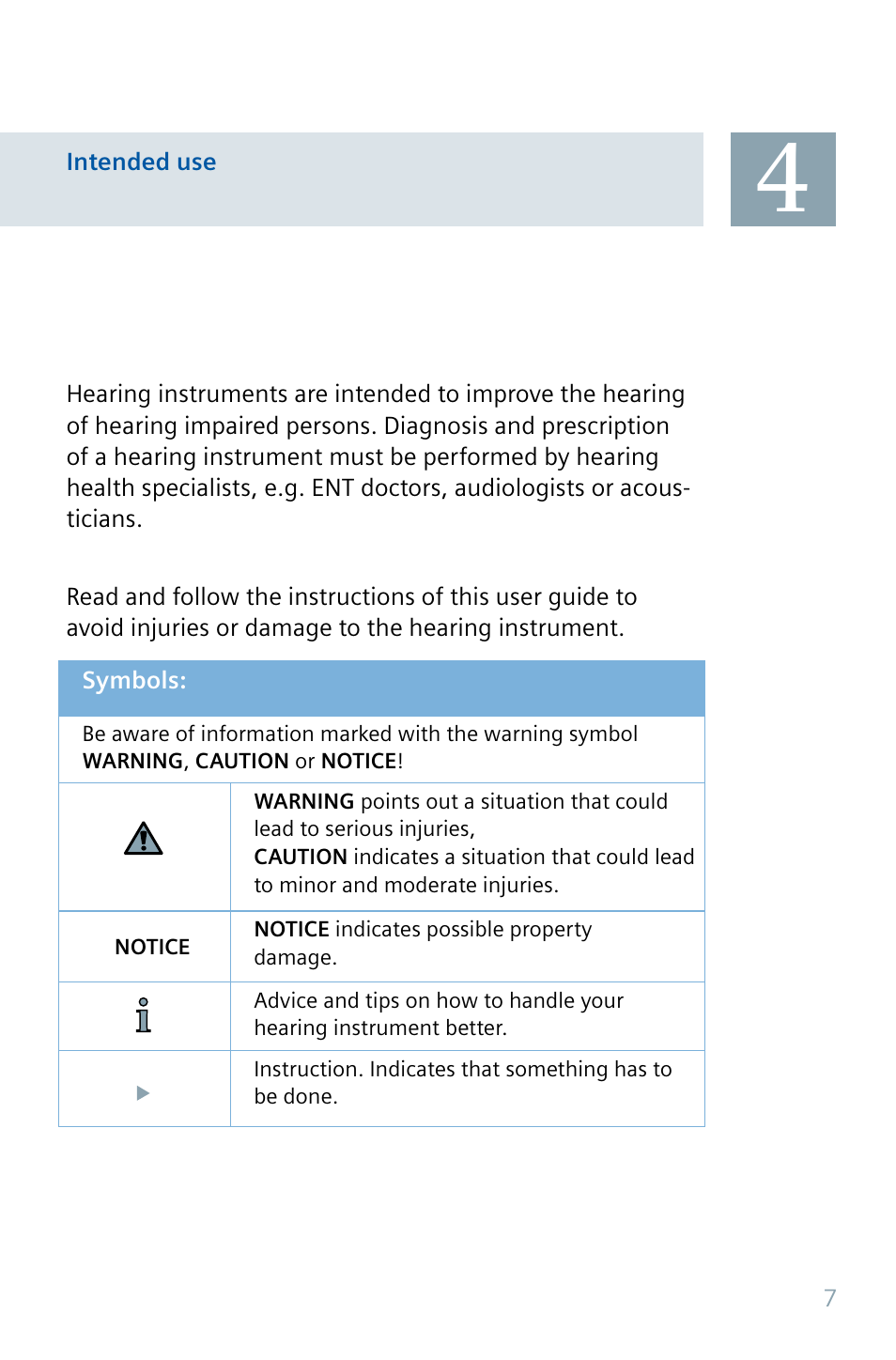 Siemens Pure 700 User Manual | Page 7 / 36