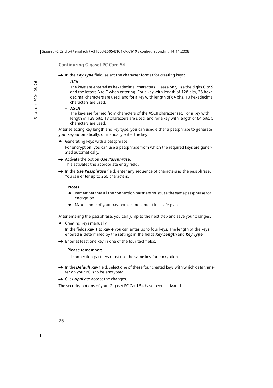 Siemens GIGASET 54 User Manual | Page 26 / 56